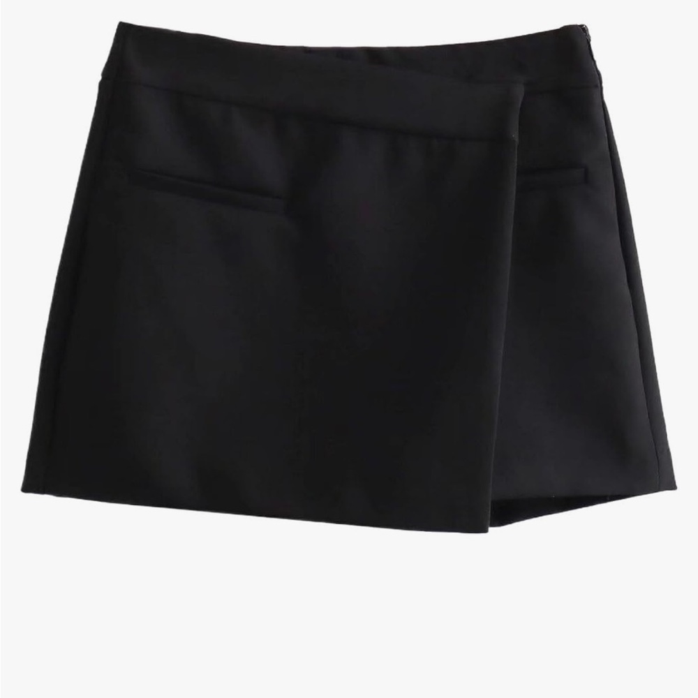 Zara Mini Skort, Black, M
